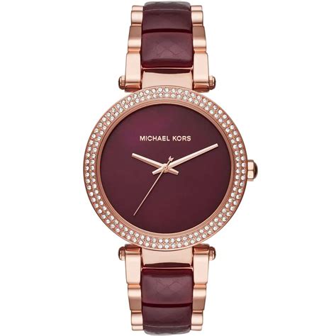 michael kors 6412|Michael Kors Parker Burgundy Women's Watch MK6412.